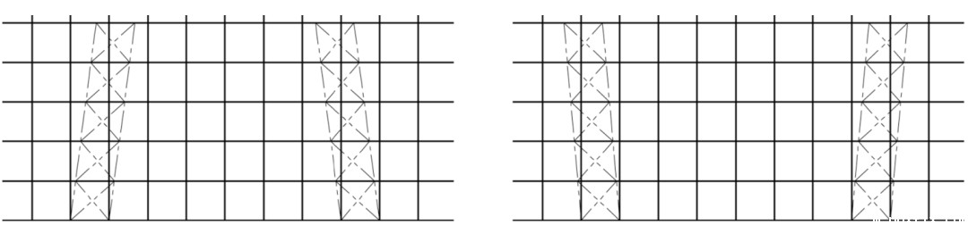 图4　施加的镜像地坪转动变形